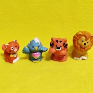 Fisher Price Little People Four Piece Animals Lot